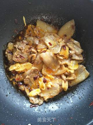 回锅肉的做法步骤:7