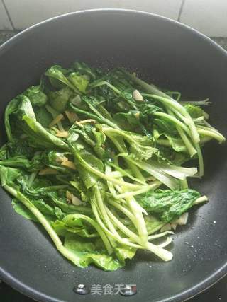 清炒小白菜的做法步骤：2