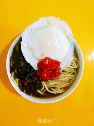 咸菜肉丝面的做法步骤:11