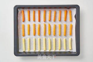 手指蔬菜条的做法步骤:4