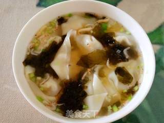 鸡汤馄饨的做法步骤:9