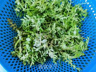 油脂荠菜馅蒸饺的做法步骤:2