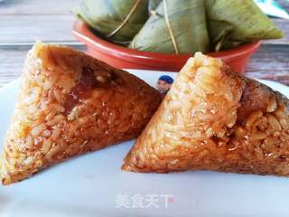 肉粽子的做法步骤:6