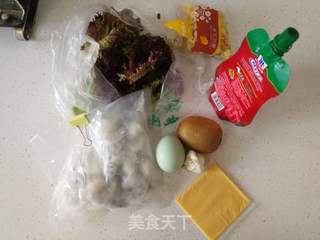 海鲜沙拉的做法步骤：1