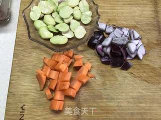 改编版牛肉手抓饭的做法步骤:2