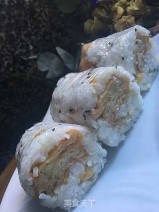 快手粢饭团的做法步骤:9