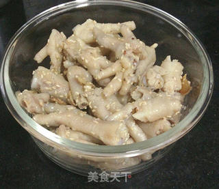 低脂咸香零食——盐焗凤爪的做法步骤:4