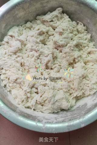 松松软软豆沙包的做法步骤:3