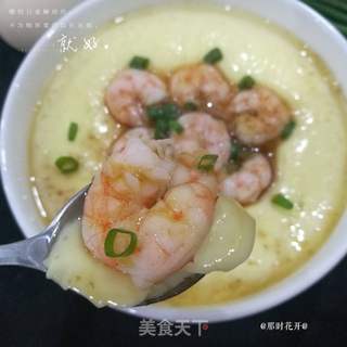虾仁蒸蛋的做法步骤:15