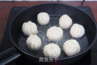 红豆香甜煎包的做法步骤:9