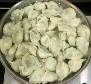 夏日懒人餐之韭菜鸡蛋木耳饺子的做法步骤:8