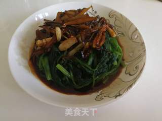炝汁菠菜的做法步骤：8