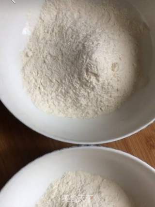 菠菜牛奶发糕的做法步骤:3
