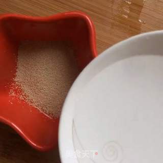 菠菜牛奶发糕的做法步骤:4