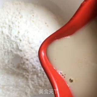 菠菜牛奶发糕的做法步骤:5