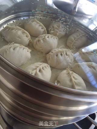 青椒南瓜包的做法步骤:14