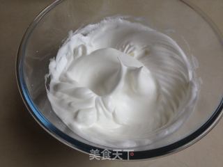 菠菜戚风蛋糕的做法步骤:8