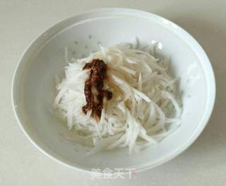 凉拌萝卜丝的做法步骤:4