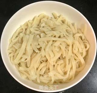 夏日懒人餐之芸豆打卤面的做法步骤:11