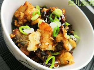 香蒸豆豉鱼背──“鱼儿厨房”私房菜的做法步骤:14