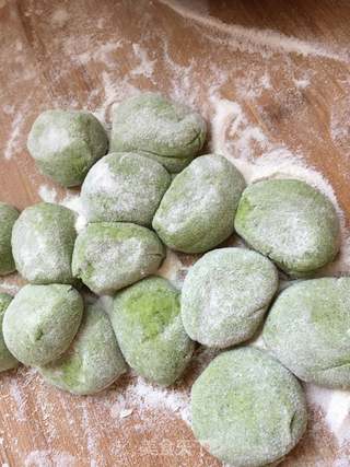 菠菜春饼的做法步骤:7
