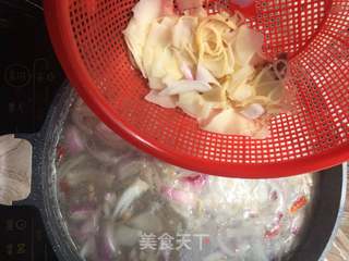杂七杂八酸辣羹汤的做法步骤:6