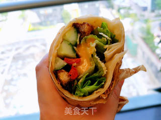 川香鳗鱼卷饼的做法步骤:22