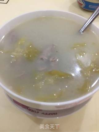 粉肠胡椒咸菜汤的做法步骤:6