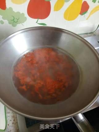 胡萝卜玉米粥的做法步骤：2