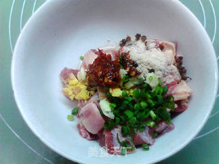 竹笼粉蒸牛肉的做法步骤:5