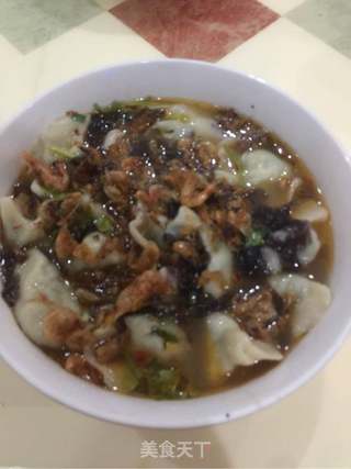 酸汤水饺的做法步骤：6