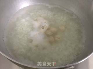 鲜蚝干贝粥的做法步骤：3
