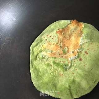 鸡蛋灌饼的做法步骤:10