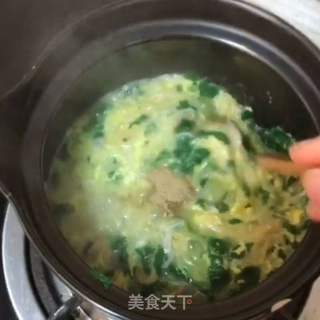 菠菜鸡蛋面的做法步骤：6