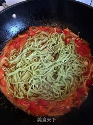 肥牛菠菜面的做法步骤:12