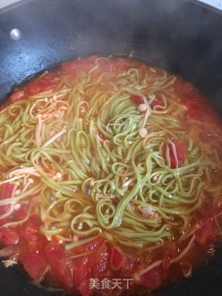 肥牛菠菜面的做法步骤:13