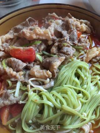 肥牛菠菜面的做法步骤:19