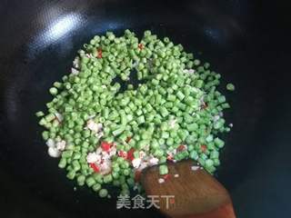 豆角炒肉末的做法步骤：5
