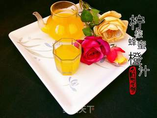 “ 夏日饮品 ”柠檬蜂蜜橙汁的做法步骤:7