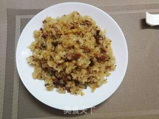 蒸炒越南糯米饭的做法步骤：5