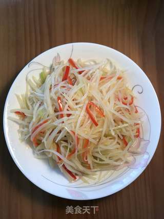 酸辣土豆丝的做法步骤:7