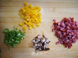 蛋炒饭的做法步骤:2