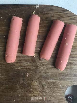 火腿肠三明治的做法步骤：3