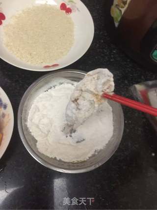 奥尔良炸鸡中翅的做法步骤:4