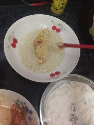 奥尔良炸鸡中翅的做法步骤:6