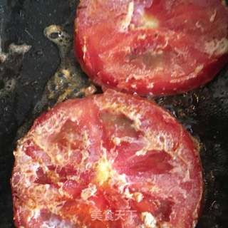 香煎五花肉版西多士的做法步骤:13