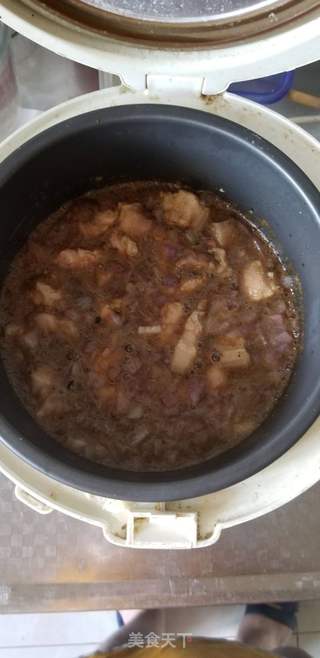 懒人卤肉饭的做法步骤:7
