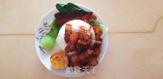 懒人卤肉饭的做法步骤:9