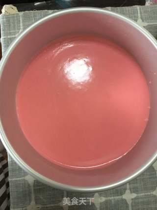 彩虹蛋糕(8寸)的做法步骤:4