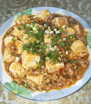 麻婆豆腐的做法步骤:9